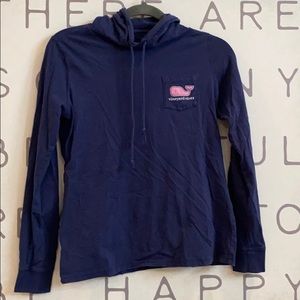 Navy Vineyard vines long sleeve sweatshirt